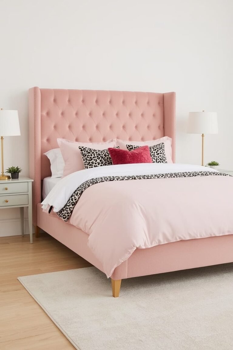 20 Pink and Cheetah Bedroom Ideas for Bold and Beautiful Space