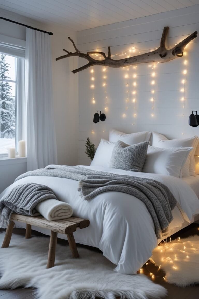 20 Cozy Bedroom Aesthetic Fairy Lights Ideas That Will Instantly Cozy Up Your Space