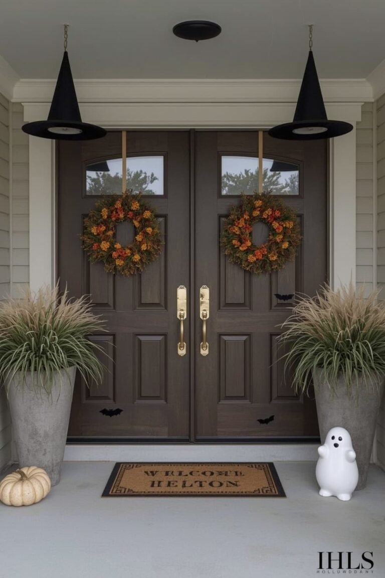 20 Creative Halloween Porch Decor Ideas to Spook Up Your Entryway!