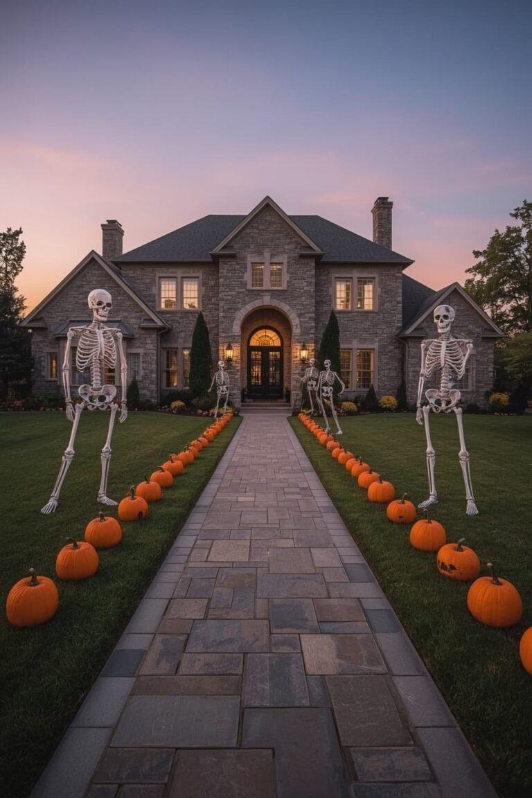 20 Spooktacular Outdoor Halloween Decor Ideas to Transform Your Porch & Yard