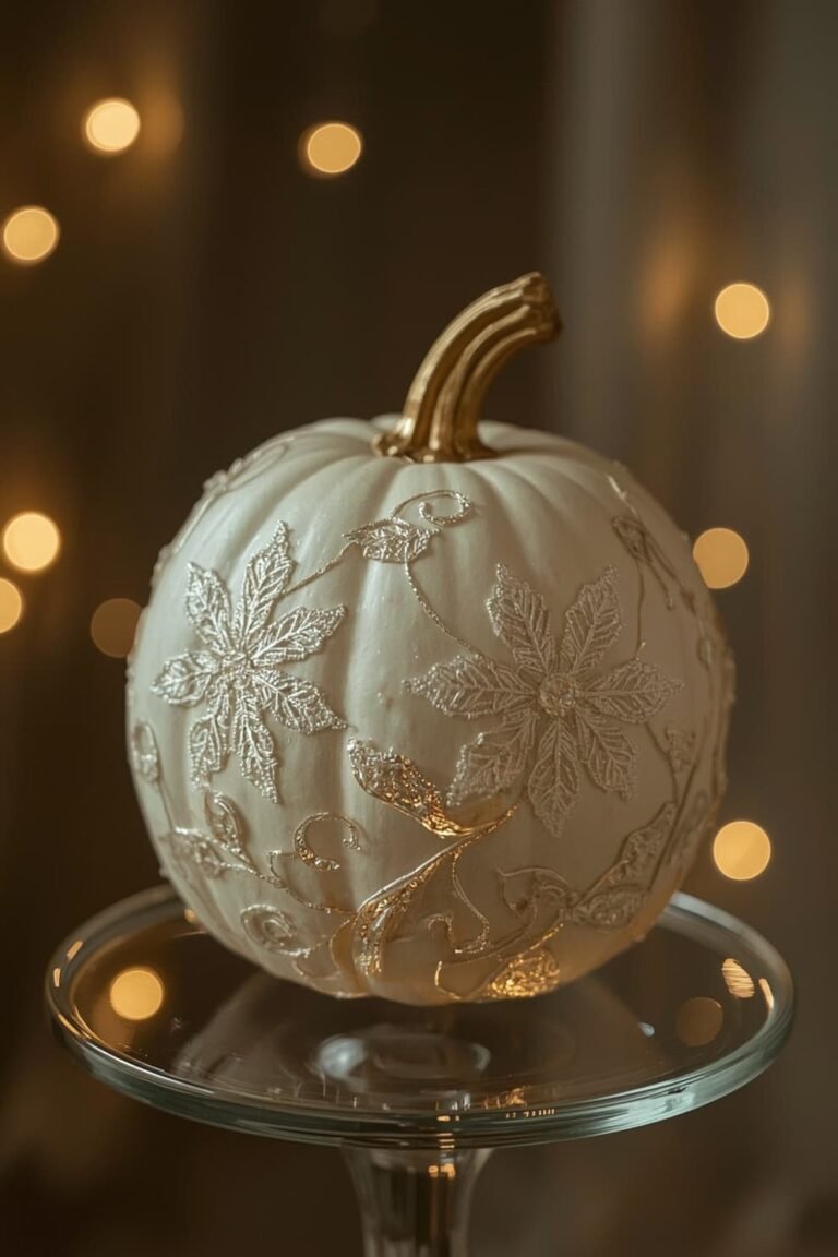 20 Creative Pumpkin Decorating Ideas No Carve for a Stylish Fall