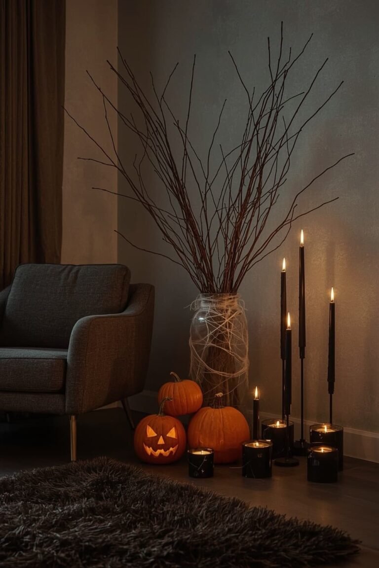 20 Creative Halloween Living Room Decor Ideas for a Stylishly Spooky Makeover