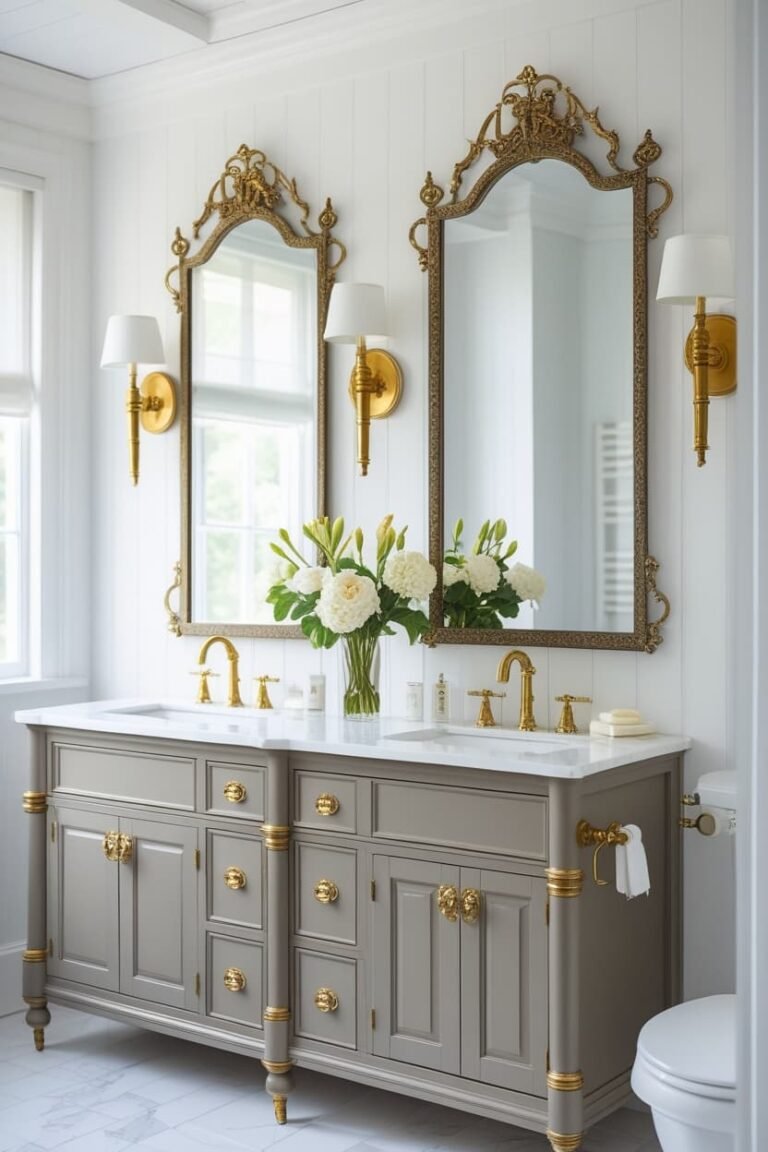 16 Modern Vintage Bathroom Ideas for a Timeless Yet Trendy Home