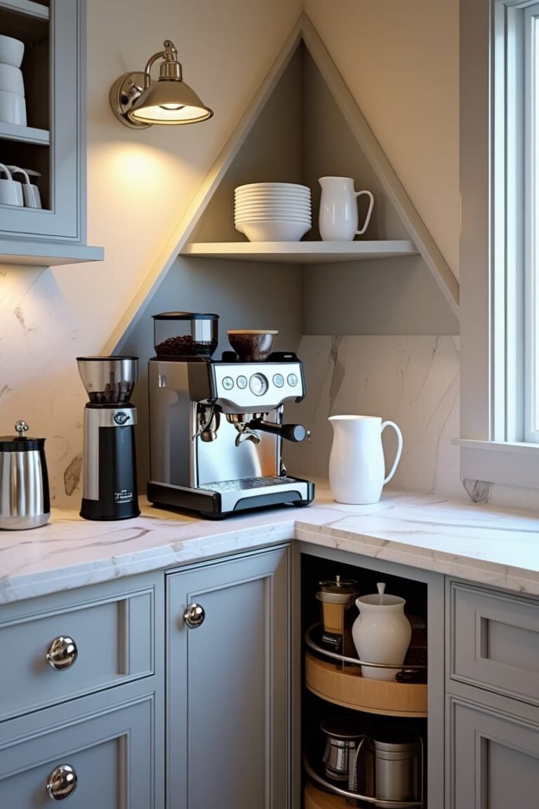 16 Stylish Coffee Station Kitchen Ideas to Transform Your Morning Brew