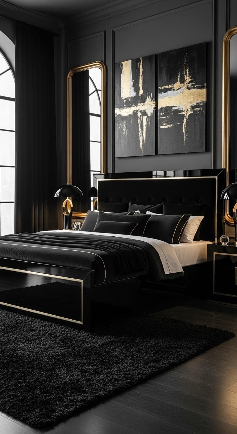 16 Black Bedroom Ideas for a Bold, Modern & Luxurious Space