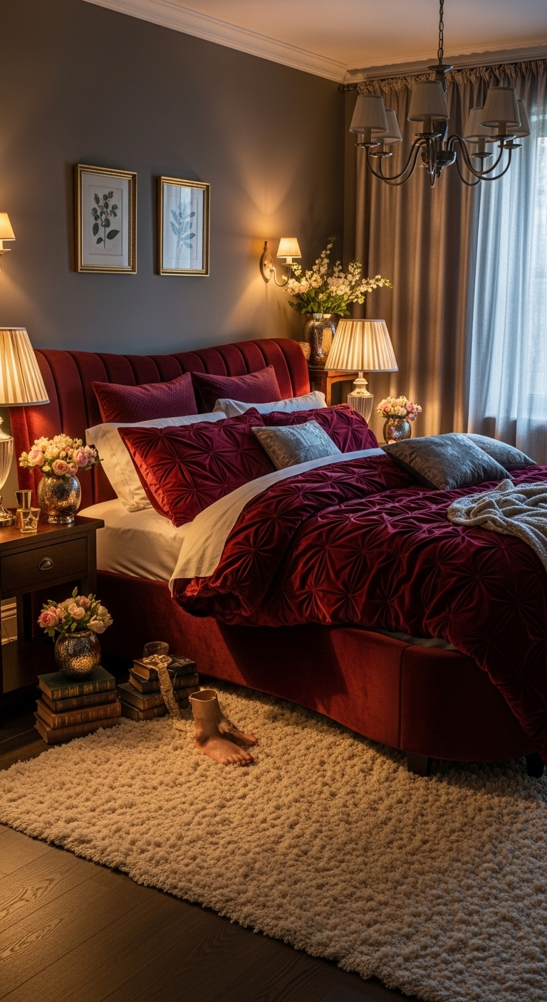16 Red Bedroom Ideas for a Bold, Romantic & Stylish Space