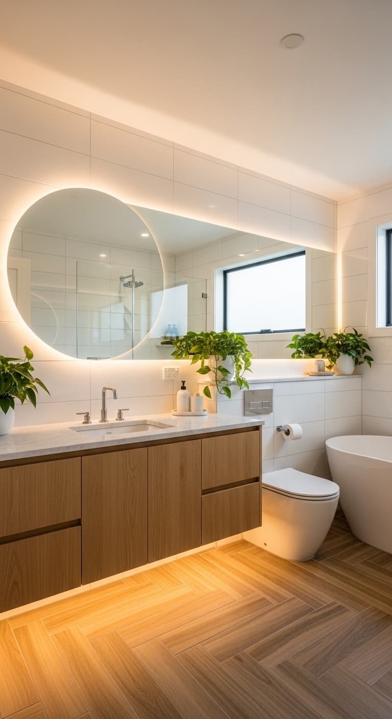 16 Modern Luxury White Bathroom Ideas for a Clean & Elegant Look
