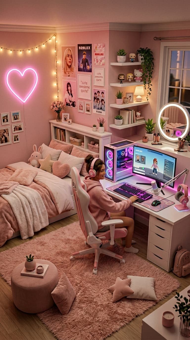 16 Teen Bedroom Bloxburg Ideas for Stylish & Aesthetic Rooms