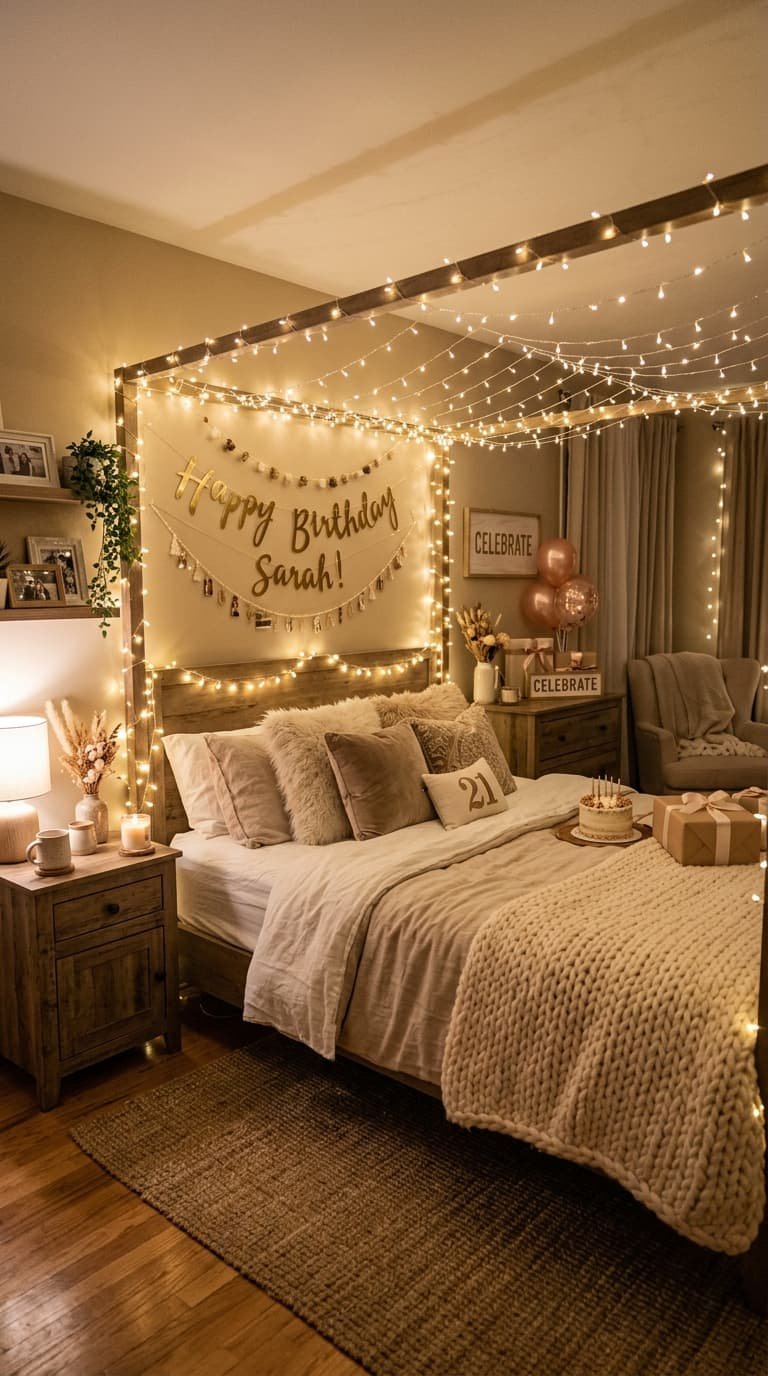 12 Bedroom Decor Ideas Birthday: Creative & Festive Room Styling