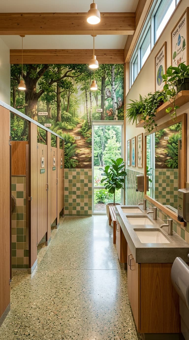 16 School Bathroom Design Ideas for Modern & Functional Spaces