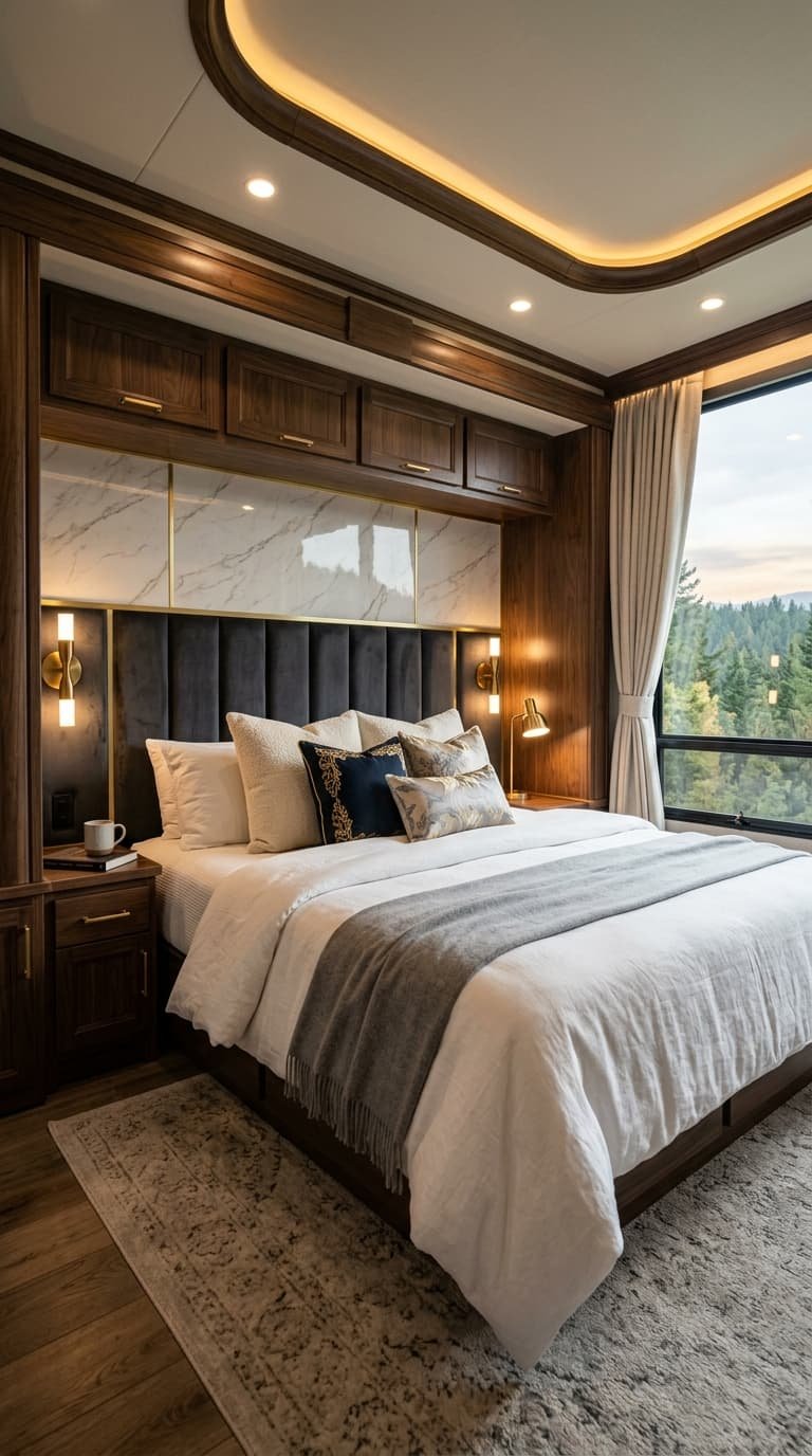 12 Camper Bedroom Remodel Ideas for a Cozy & Functional RV Space