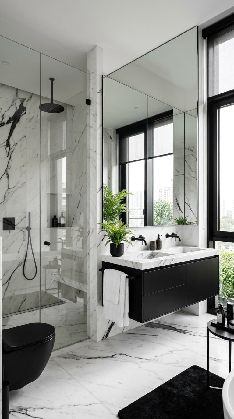 12 Minimalist Bathroom Design Ideas for a Clean Modern Space
