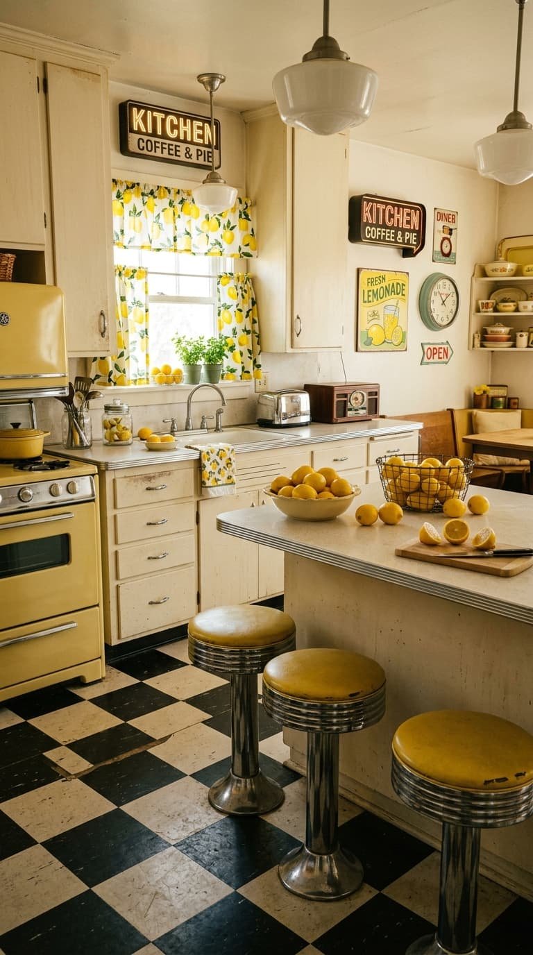 16 Lemon Kitchen Decor Ideas for a Bright & Cheerful Space