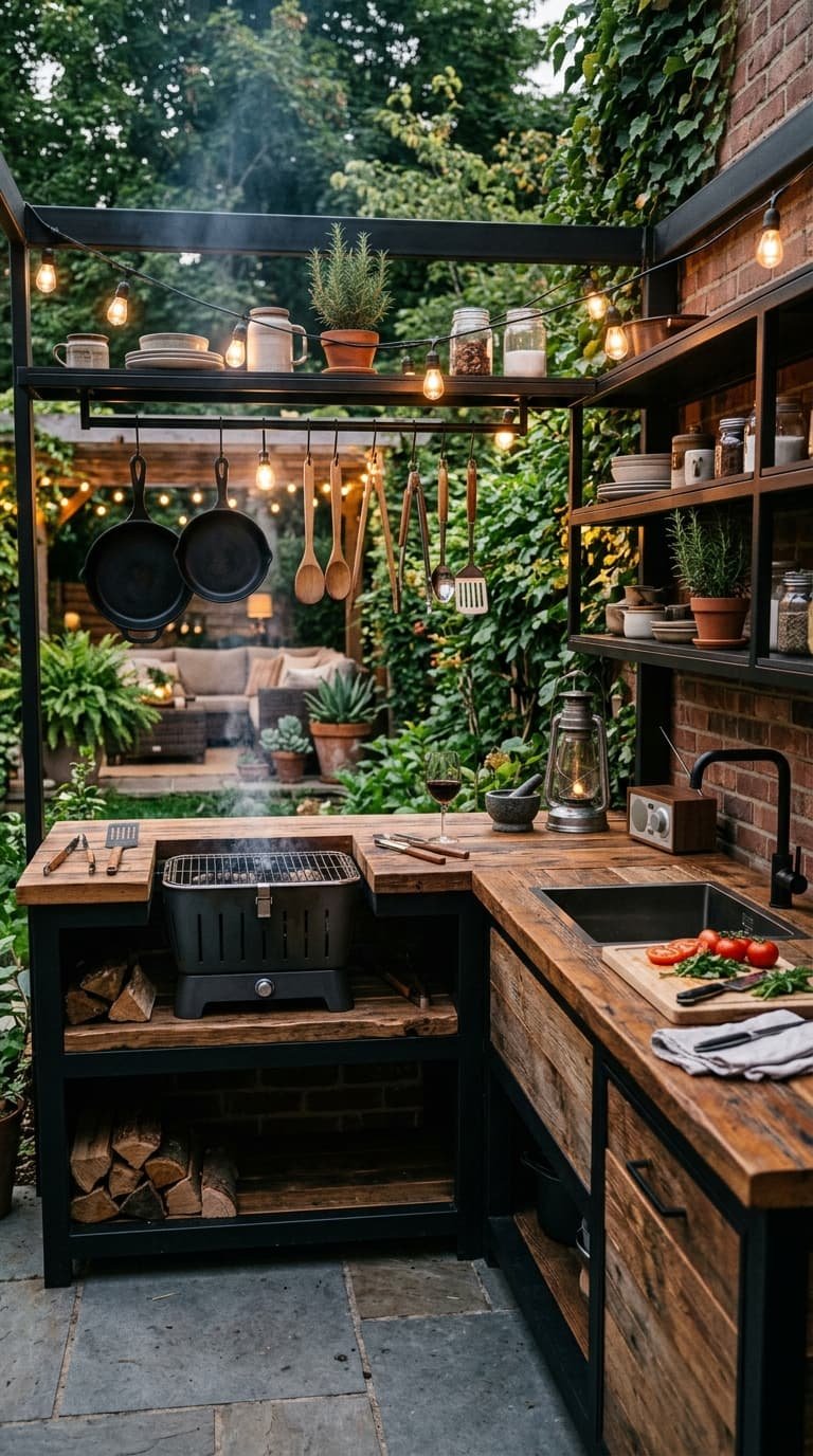 16 Cheap Outdoor Kitchen Ideas for a Stylish Budget Backyard