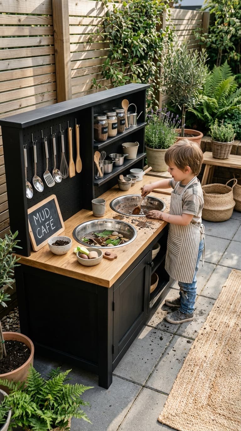 16 DIY Mud Kitchen for Kids Ideas for Creative Outdoor Play
