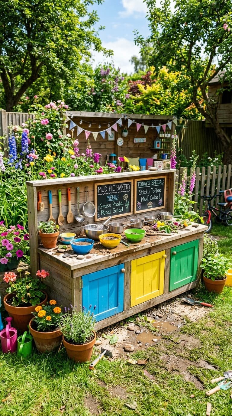 12 Mud Kitchen for Kids Ideas for Fun Outdoor Play