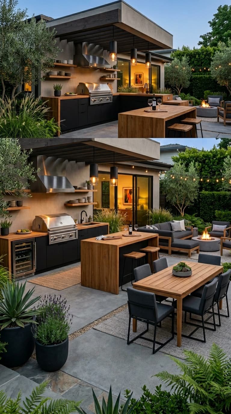 16 Backyard Kitchen Ideas for a Stylish Outdoor Cooking Space