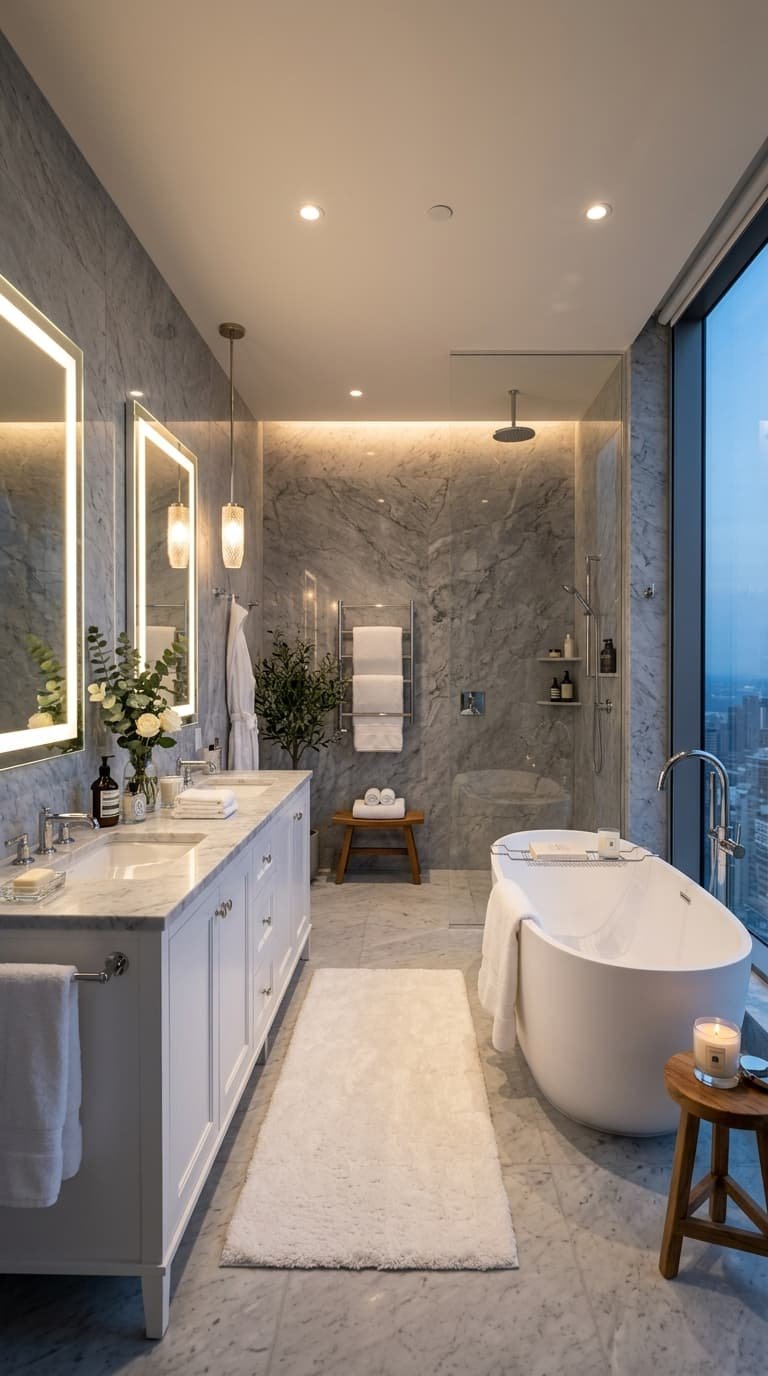 16 Gray and White Bathroom Ideas for a Timeless and Elegant Look