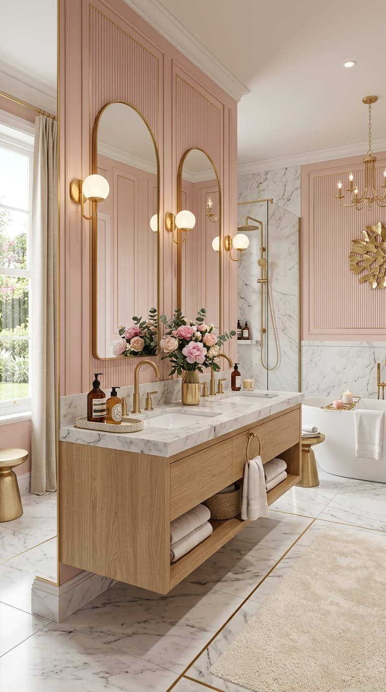 16 Pink Bathroom Inspo Ideas for a Chic and Playful Makeover