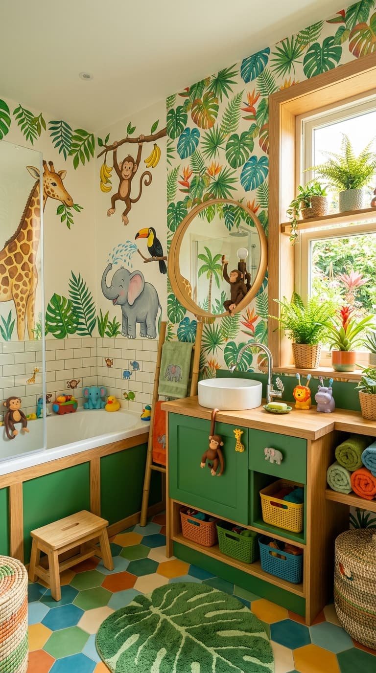 16 Colorful Kids Bathroom Ideas for a Fun and Playful Space