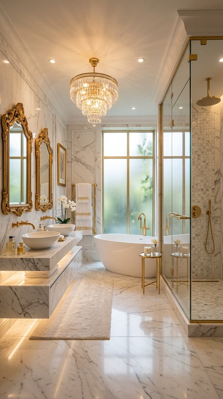 16 Modern Luxury Bathroom Ideas for a Spa-Like Retreat | Elegant Designs