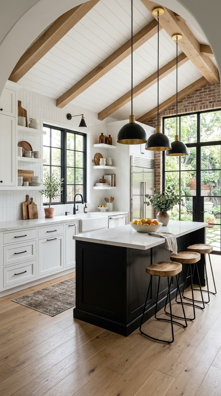 16 Modern Farmhouse Kitchen Ideas for a Warm, Stylish & Timeless Space